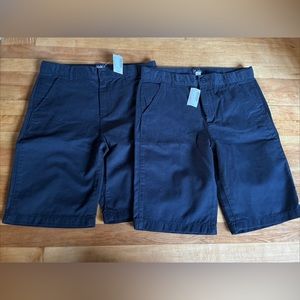 The children’s Place size 14 navy blue shorts new with tags Adjustable Waist